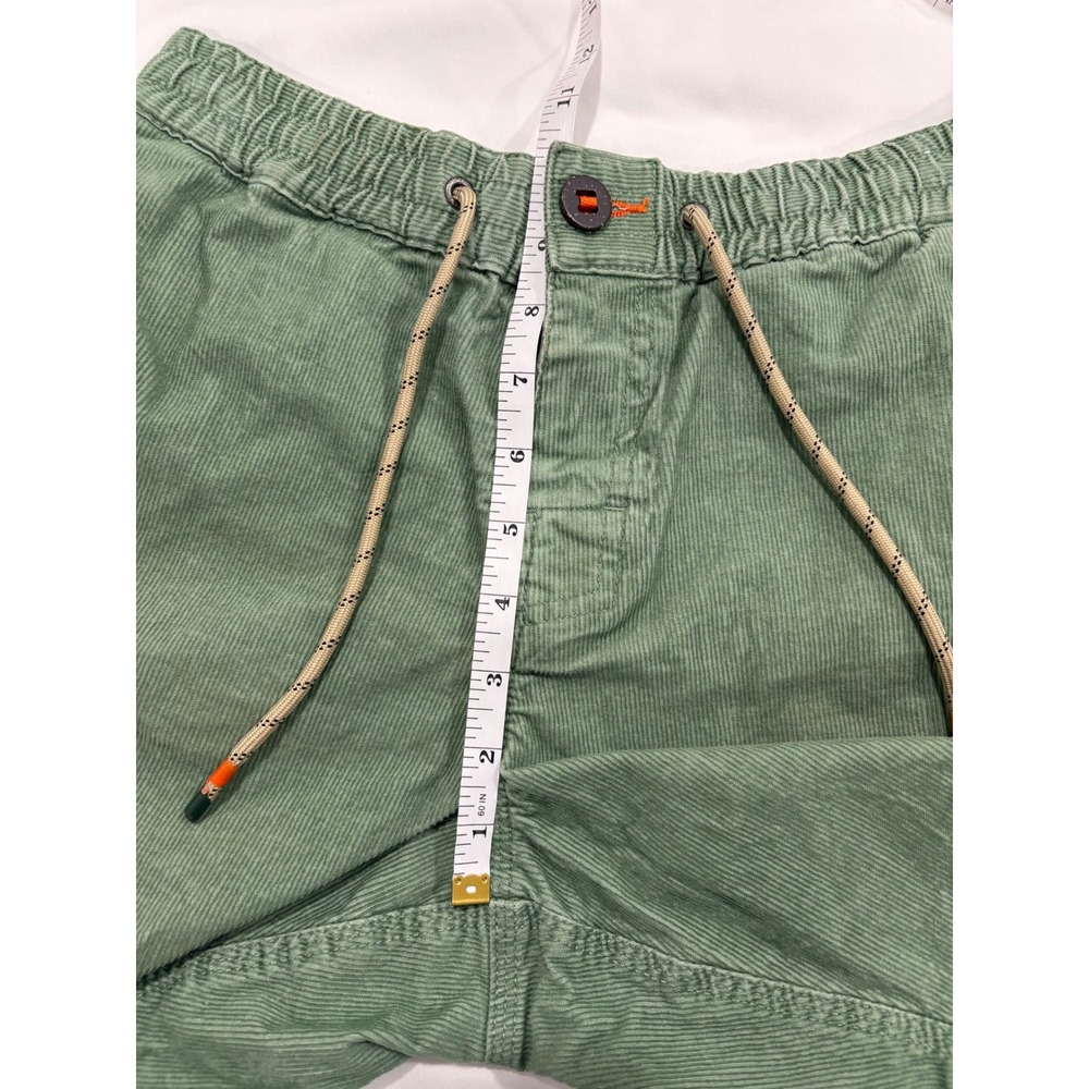 Howler Brothers Pressure Drop Cord Shorts 7" Lichen Green Size 28 Corduroy - Picture 10 of 11